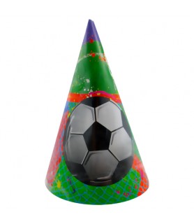 Soccer Cone Hats (8ct)