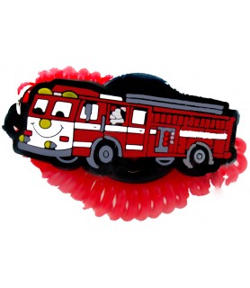 Fire Engine Fun Truck Keychain (1ct)