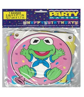 Muppet Babies Vintage Happy Birthday Jointed Banner (1ct)