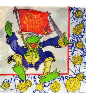 Muppets 'Treasure Island' Small Napkins (16ct)