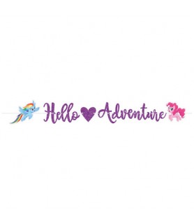 My Little Pony 'Friendship Adventures' Glitter Banner (1ct)