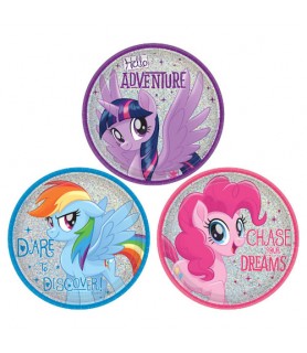 My Little Pony 'Friendship Adventures' Small Paper Plates (8ct, 3 designs)