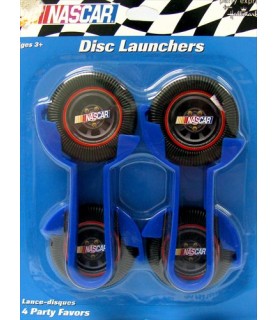 NASCAR 'Full Throttle' Disc Launchers / Favors (4ct)
