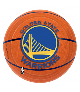 NBA Golden State Warriors Small Paper Plates (8ct)