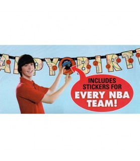 NBA Customizable Jumbo Letter Banner Kit (1ct)