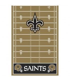 NFL New Orleans Saints Plastic Table Cover (1ct)