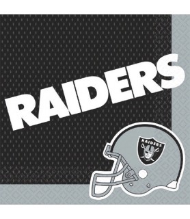NFL Oakland Raiders Lunch Napkins (16ct)
