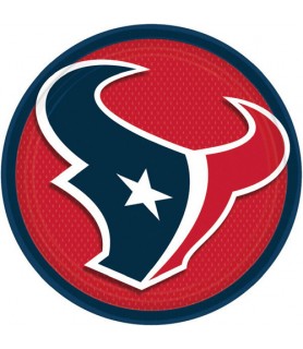 NFL Houston Texans Large Paper Plates (8ct)