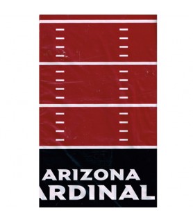 NFL Arizona Cardinals Plastic Table Cover (1ct)
