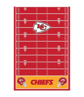 NFL Kansas City Chiefs Plastic Table Cover (1ct)