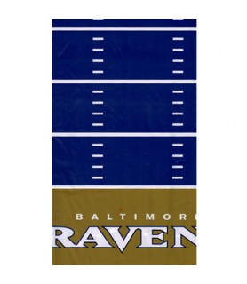 NFL Baltimore Ravens Plastic Table Cover (1ct)