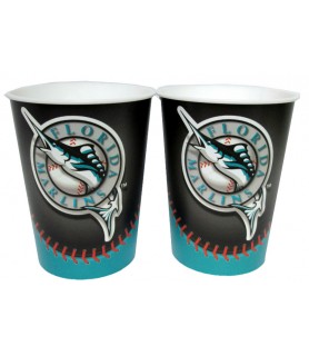 MLB Florida Marlins Reusable Cups (2ct)