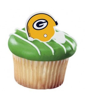NFL Green Bay Packers Cupcake Rings / Toppers (12ct)