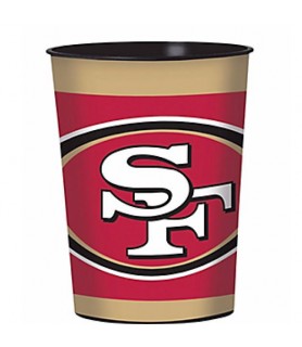 NFL San Francisco 49ers Reusable Keepsake Cups (2ct)