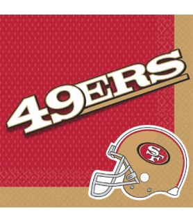 NFL San Francisco 49ers Lunch Napkins (16ct)