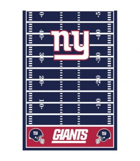 NFL New York Giants Plastic Table Cover (1ct)
