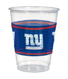 NFL New York Giants 16oz Plastic Cups (25ct)