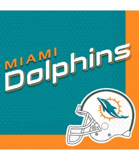 NFL Miami Dolphins Lunch Napkins (16ct)