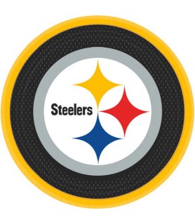 NFL Pittsburgh Steelers Large Paper Plates (8ct)