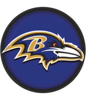NFL Baltimore Ravens Large Paper Plates (8ct)