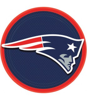 NFL New England Patriots Large Paper Plates (8ct)