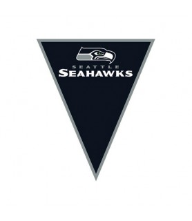 NFL Seattle Seahawks Plastic Flag Banner (12ft)