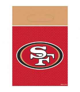 NFL San Francisco 49ers Favor Bags (8ct)