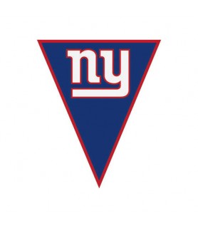 NFL New York Giants Plastic Flag Banner (12ft)