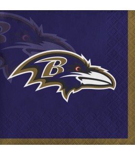 NFL Baltimore Ravens Small Napkins (16ct)