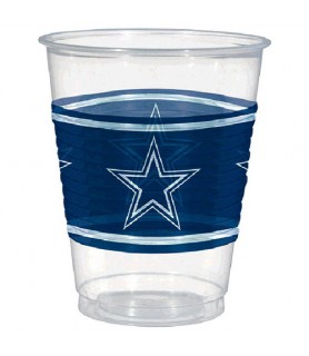 NFL Dallas Cowboys 16oz Plastic Cups (25ct)