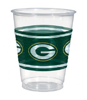 NFL Green Bay Packers 16oz Plastic Cups (25ct)