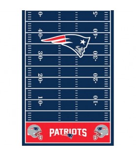 NFL New England Patriots Plastic Table Cover (1ct)