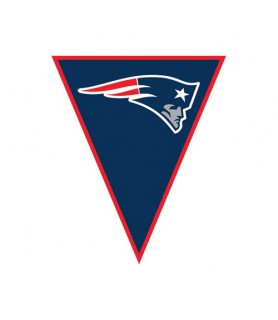 NFL New England Patriots Plastic Flag Banner (12ft)