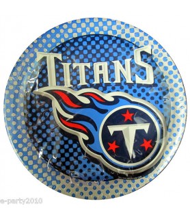NFL Tennessee Titans Small Paper Plates (8ct)