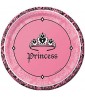 1st Birthday 'Royal Princess' Large Paper Plates (8ct)