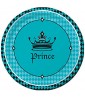 1st Birthday 'Royal Prince' Large Paper Plates (8ct)