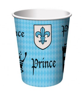 1st Birthday 'Royal Prince' 9oz Paper Cups (8ct)