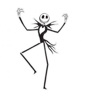 Nightmare Before Christmas Jack Skellington Deluxe Jointed Cutout Decoration (1ct)