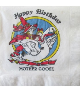 Nursery Rhymes 'Mother Goose' Vintage Lunch Napkins (20ct)