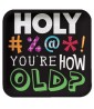 Over the Hill 'You're HOW Old?' Birthday Small Paper Plates (8ct)