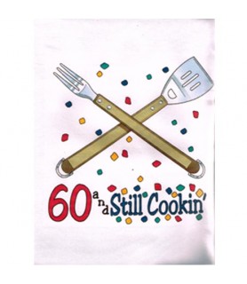 Birthday Apron '60 and Still Cooking' (1ct)
