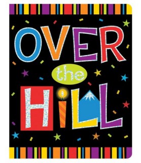 Over the Hill 'Big Hill' Invitations w/ Envelopes (8ct)