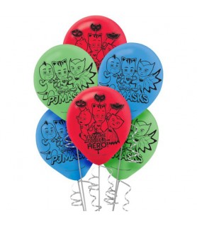 PJ Masks Latex Balloons (6ct)