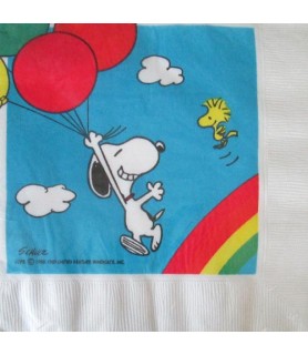 Peanuts Snoopy 'Rainbow Party' Vintage Lunch Napkins (16ct)
