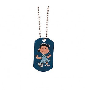 Peanuts Lucy Dog Tag Necklace / Favor (1ct)