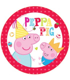 Peppa Pig 'Birthday Fun' Small Paper Plates (8ct)