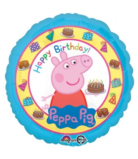Peppa Pig Foil Mylar Balloon (1ct)