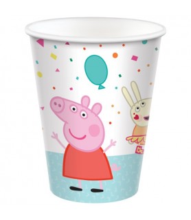 Peppa Pig 'Confetti Party' 9oz Paper Cups (8ct)