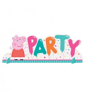 Peppa Pig 'Confetti Party' Table Decoration (1pc)