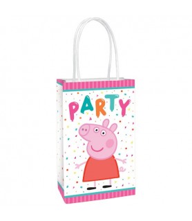 Peppa Pig 'Confetti Party' Paper Kraft Bags (8ct)